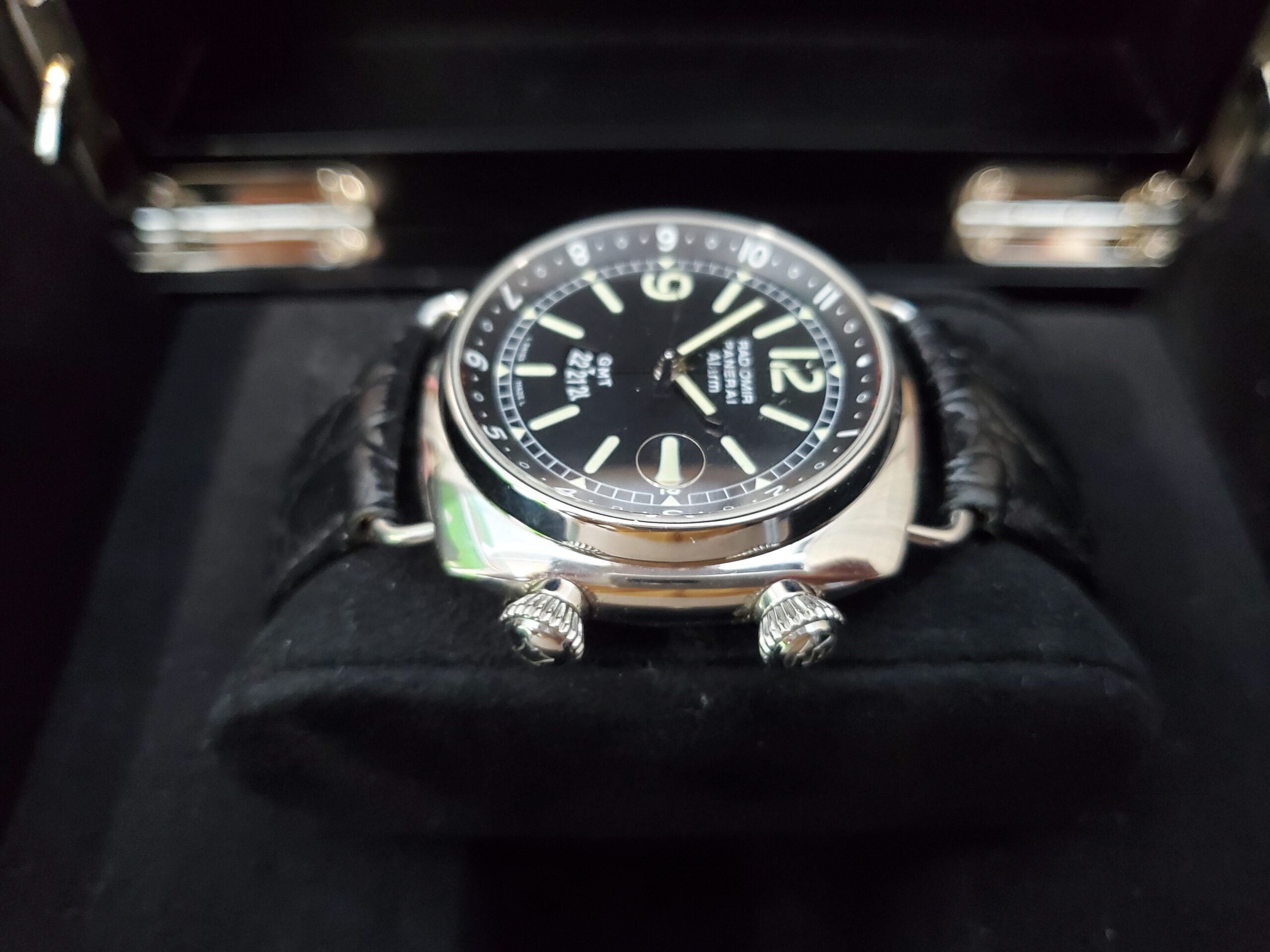 Panerai PAM00098 Radiomir Gmt Alarm Full Set Kimondo Watches