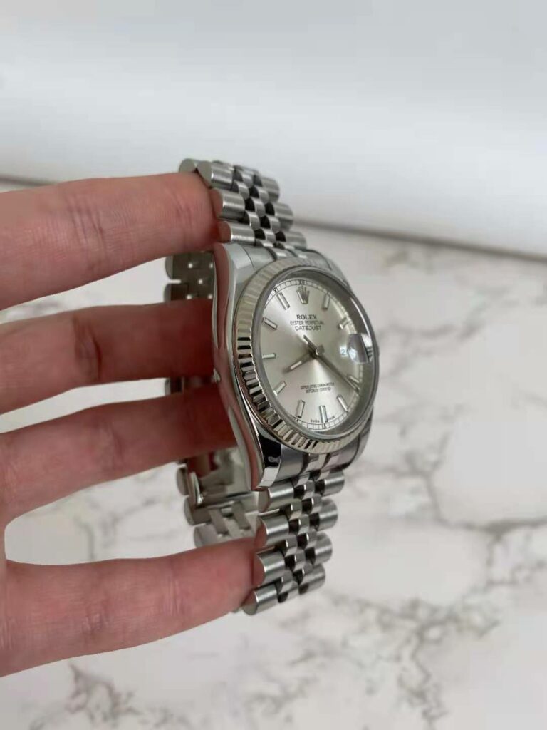 rolex datejust full set